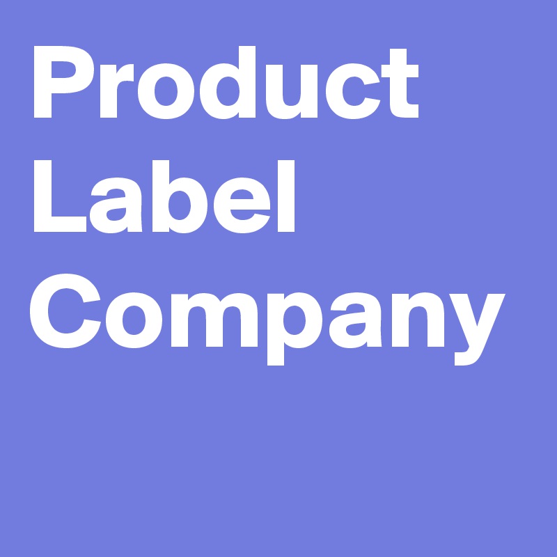 Product Label Company