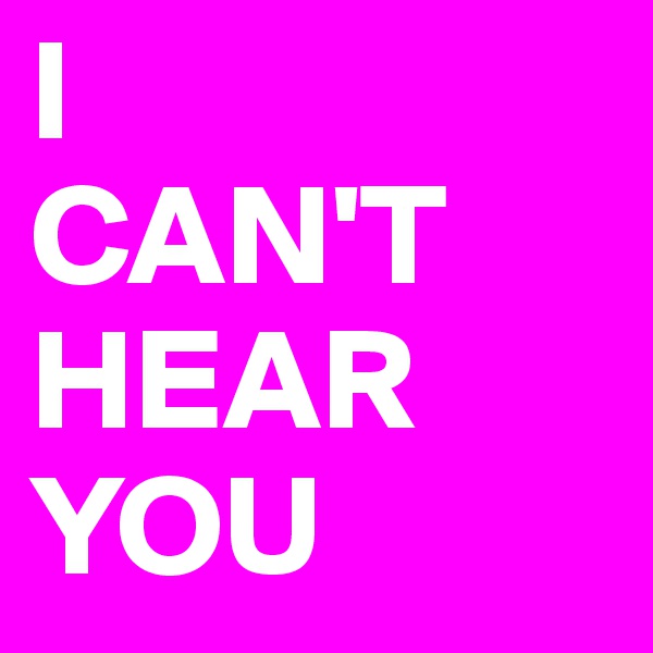 i can't hear you clipart - photo #37