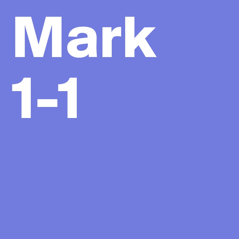 Mark 
1-1 