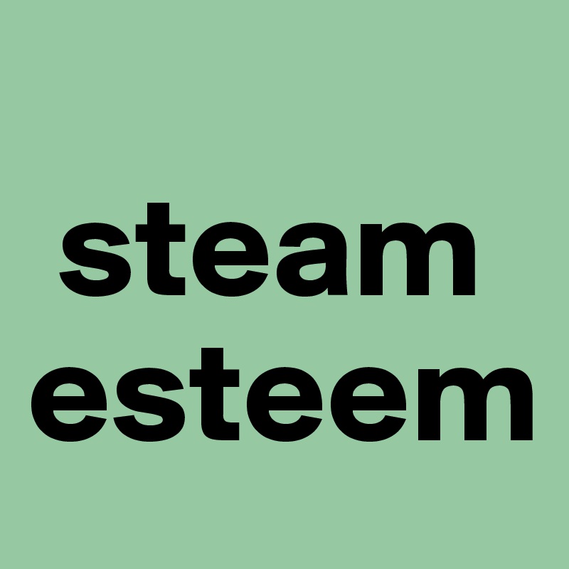 
 steam esteem