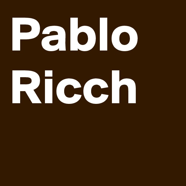 Pablo Ricch