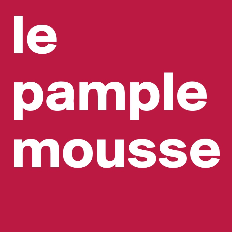 le pamplemousse