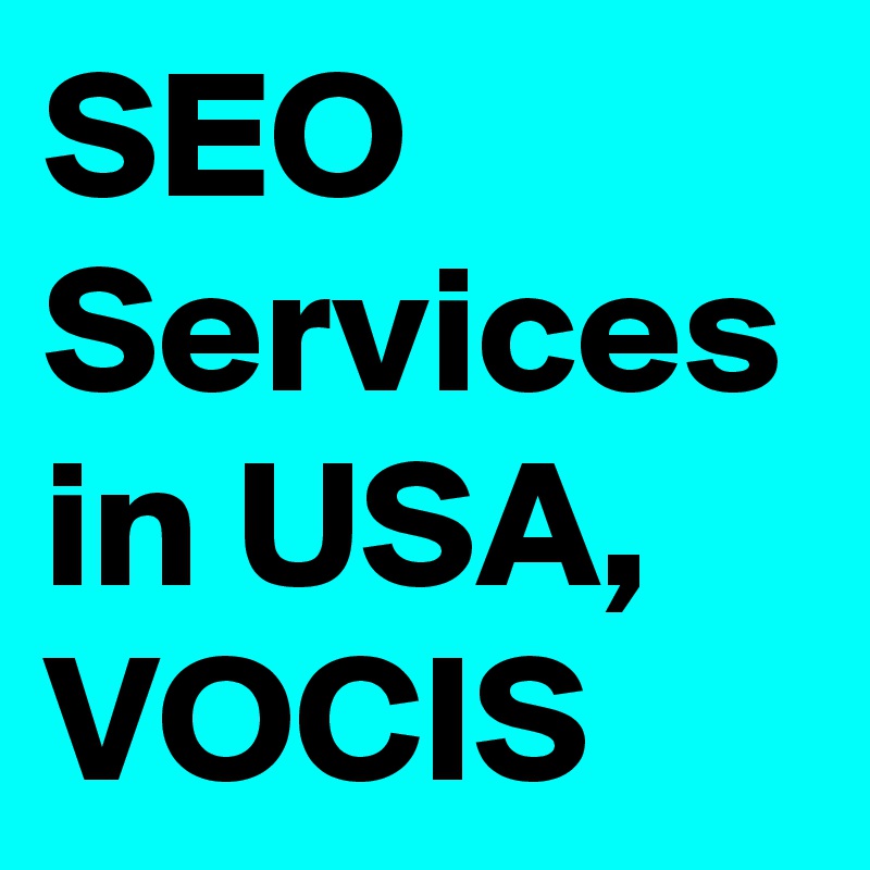 SEO Services in USA, VOCIS