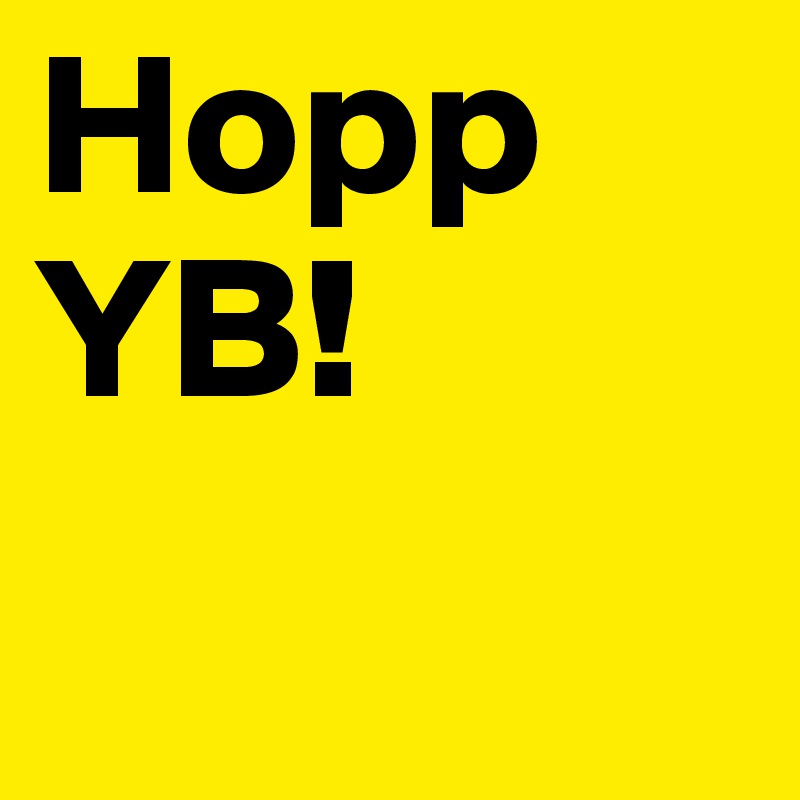 Hopp YB!