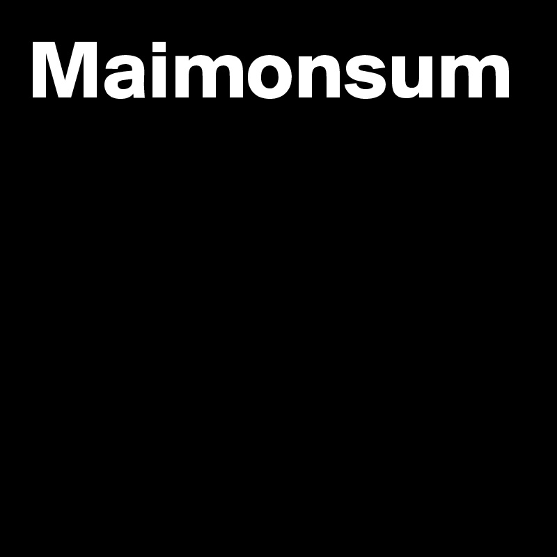 Maimonsum