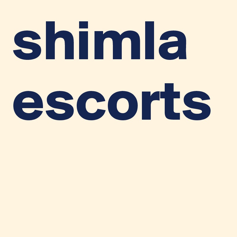 shimla escorts