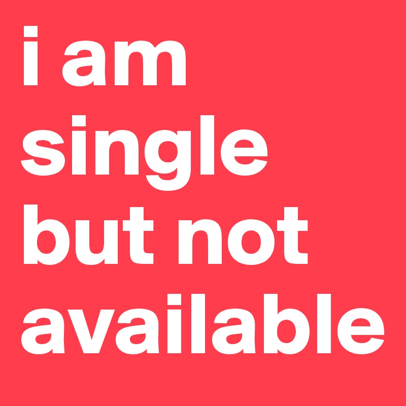 I am single images