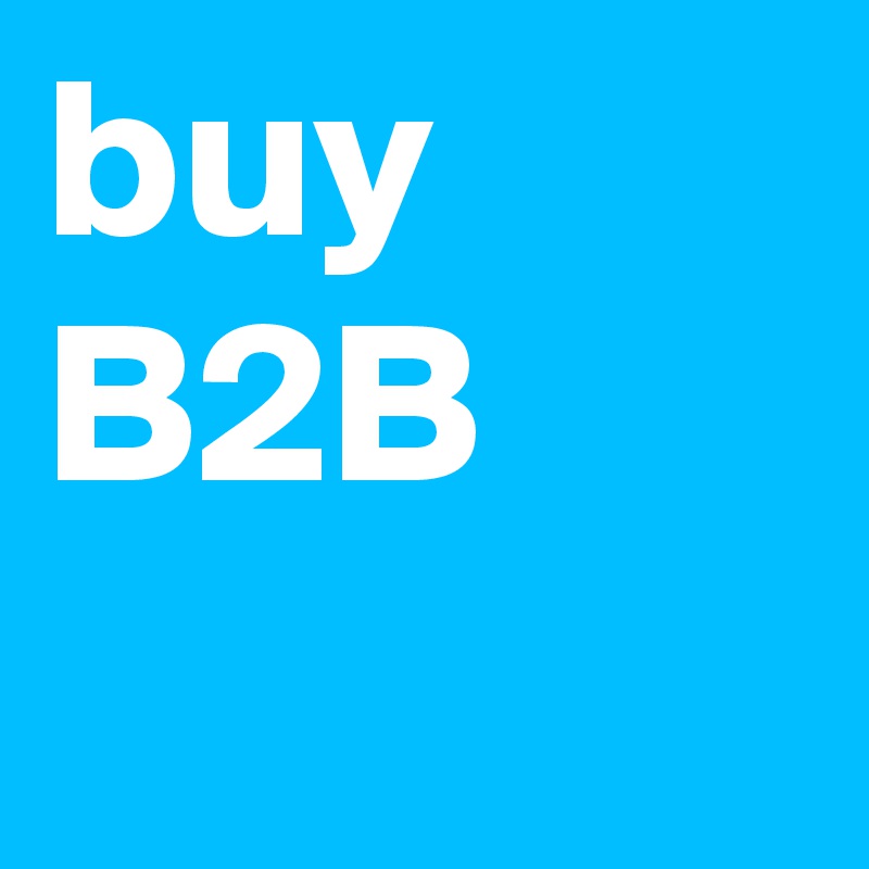 buy B2B