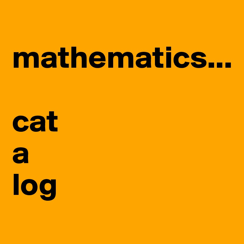 
mathematics...

cat
a
log