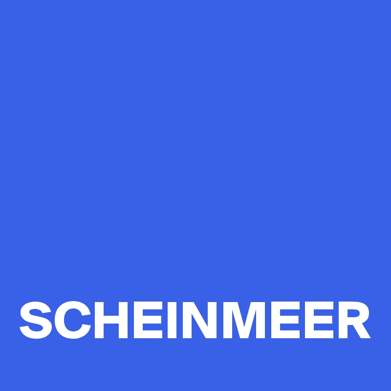 




SCHEINMEER