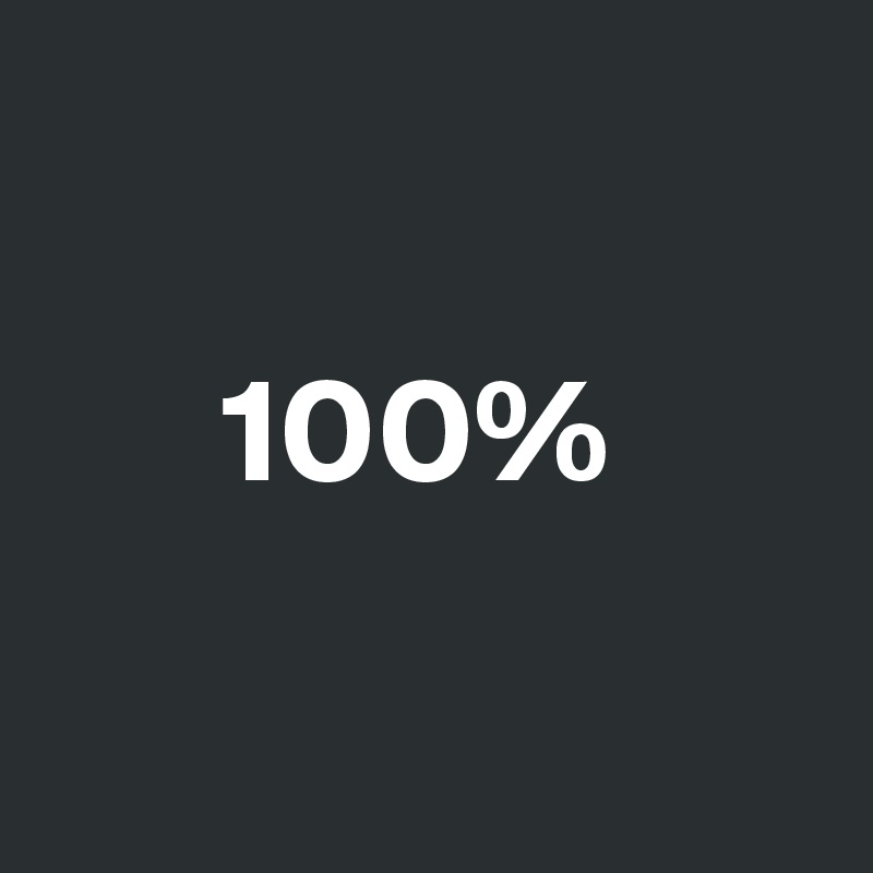 

      100%

