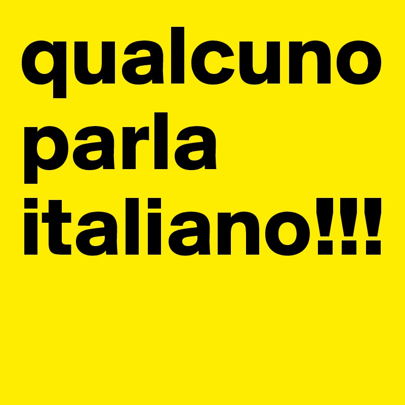qualcuno parla italiano!!!
