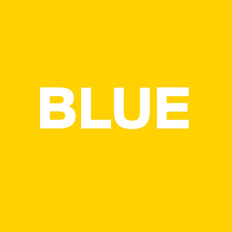 
  BLUE