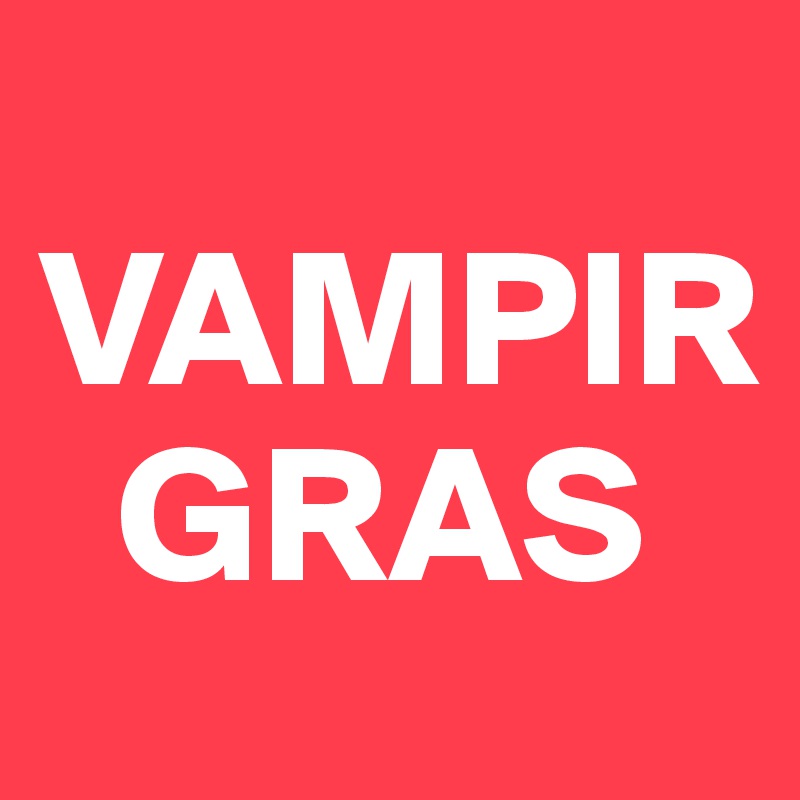 
VAMPIR
  GRAS