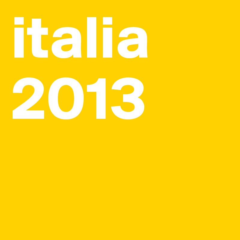 italia 2013