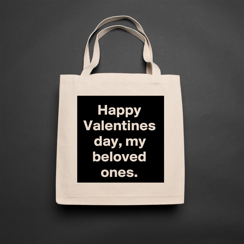 Happy Valentines day, my beloved ones. Natural Eco Cotton Canvas Tote 