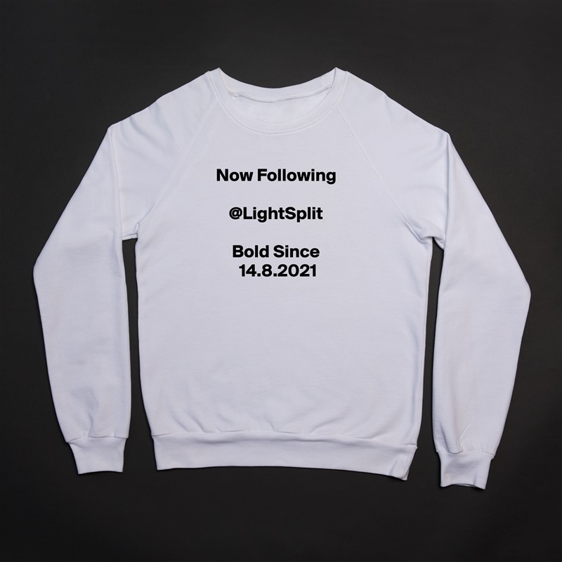 Now Following

@LightSplit

Bold Since
 14.8.2021 White Gildan Heavy Blend Crewneck Sweatshirt 