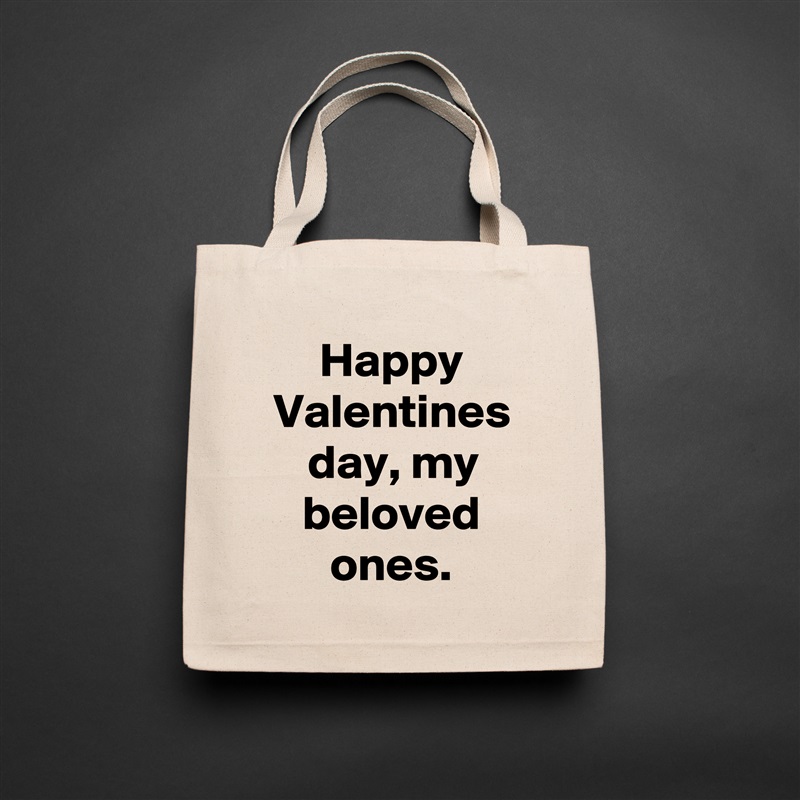 Happy Valentines day, my beloved ones. Natural Eco Cotton Canvas Tote 