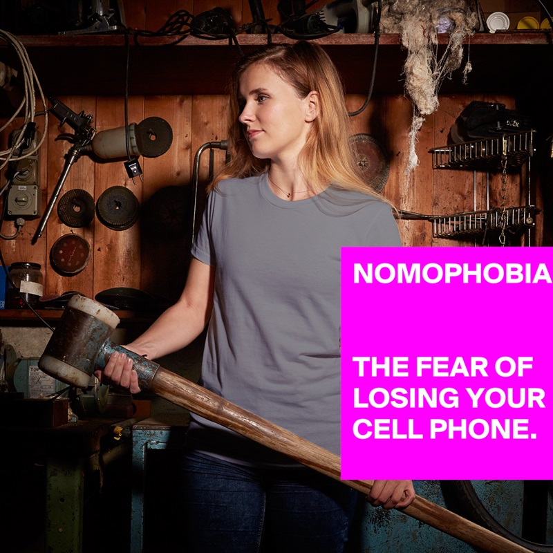 NOMOPHOBIA


THE FEAR OF LOSING YOUR CELL PHONE. White American Apparel Short Sleeve Tshirt Custom 