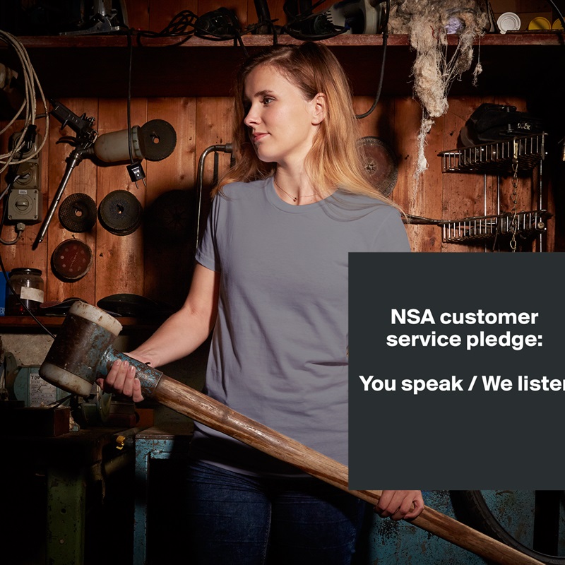 
   
       NSA customer    
      service pledge: 

You speak / We listen


 White American Apparel Short Sleeve Tshirt Custom 