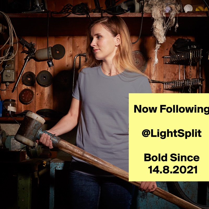 Now Following

@LightSplit

Bold Since
 14.8.2021 White American Apparel Short Sleeve Tshirt Custom 