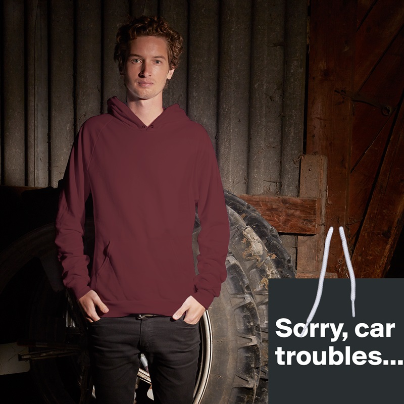 
Sorry, car troubles...
 White American Apparel Unisex Pullover Hoodie Custom  