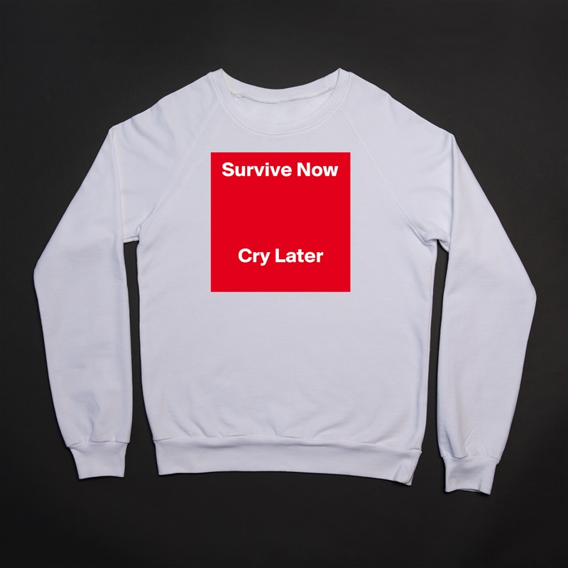  Survive Now



     Cry Later White Gildan Heavy Blend Crewneck Sweatshirt 