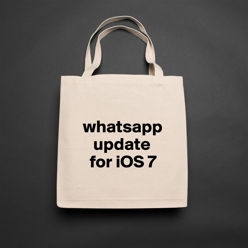 
whatsapp
   update
  for iOS 7 Natural Eco Cotton Canvas Tote 