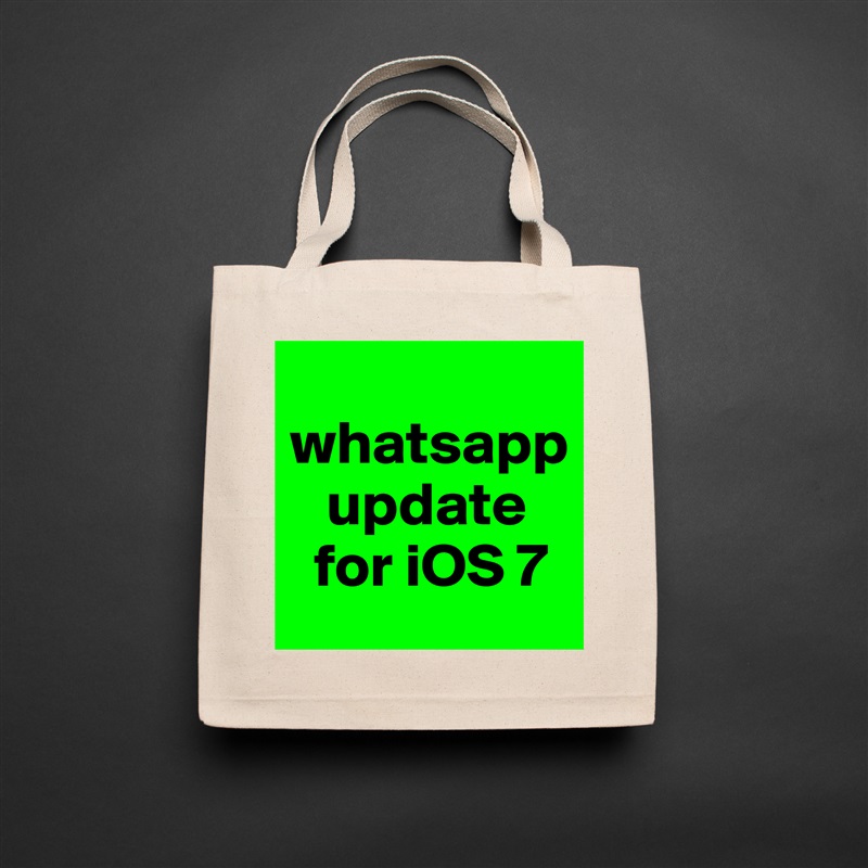 
whatsapp
   update
  for iOS 7 Natural Eco Cotton Canvas Tote 
