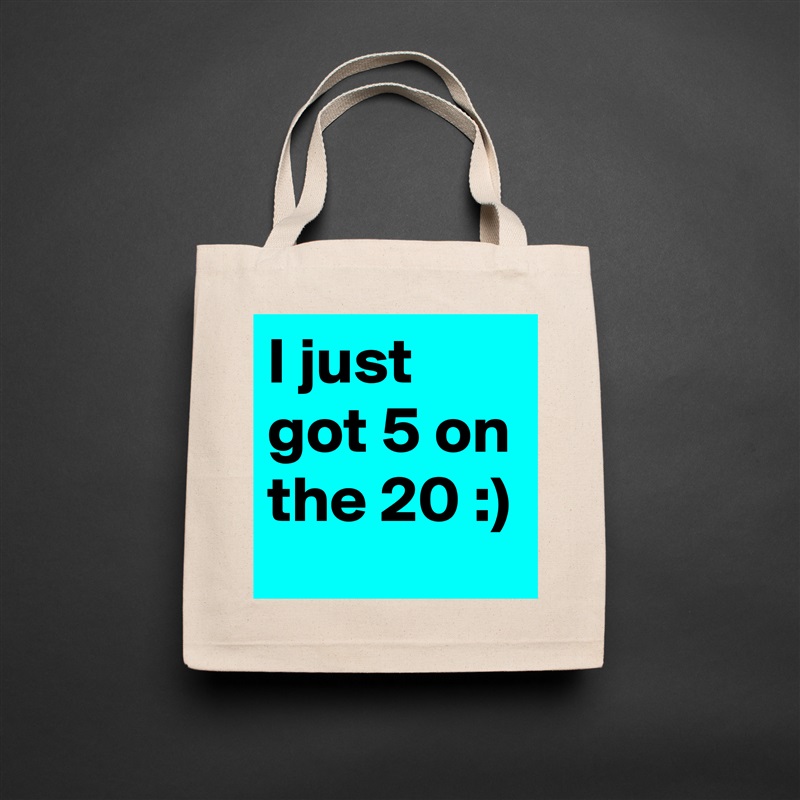 I just got 5 on the 20 :) Natural Eco Cotton Canvas Tote 
