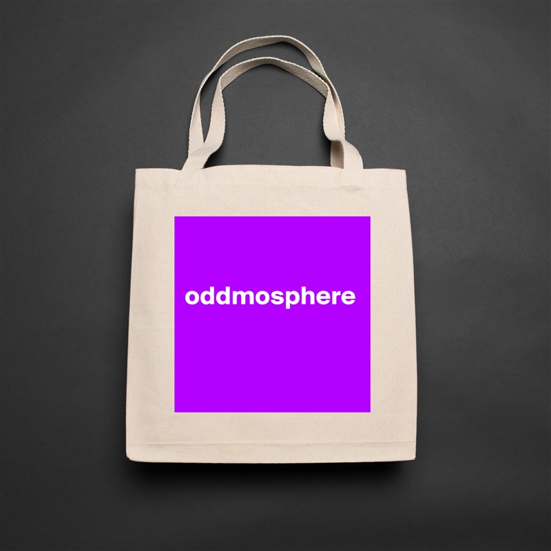 

oddmosphere Natural Eco Cotton Canvas Tote 