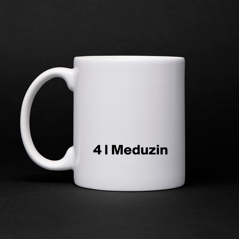 



4 l Meduzin White Mug Coffee Tea Custom 