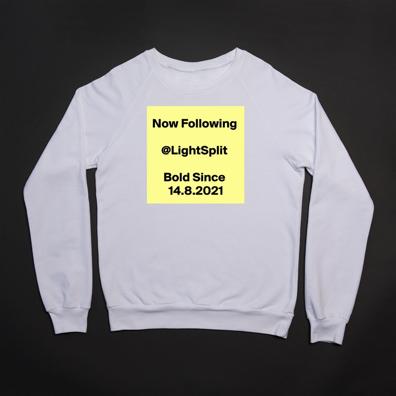 Now Following

@LightSplit

Bold Since
 14.8.2021 White Gildan Heavy Blend Crewneck Sweatshirt 