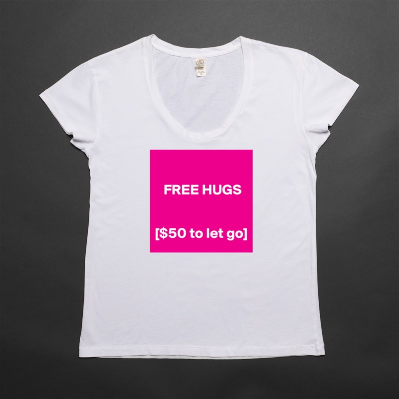 

   FREE HUGS


[$50 to let go] White Womens Women Shirt T-Shirt Quote Custom Roadtrip Satin Jersey 
