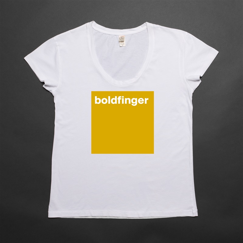 boldfinger White Womens Women Shirt T-Shirt Quote Custom Roadtrip Satin Jersey 