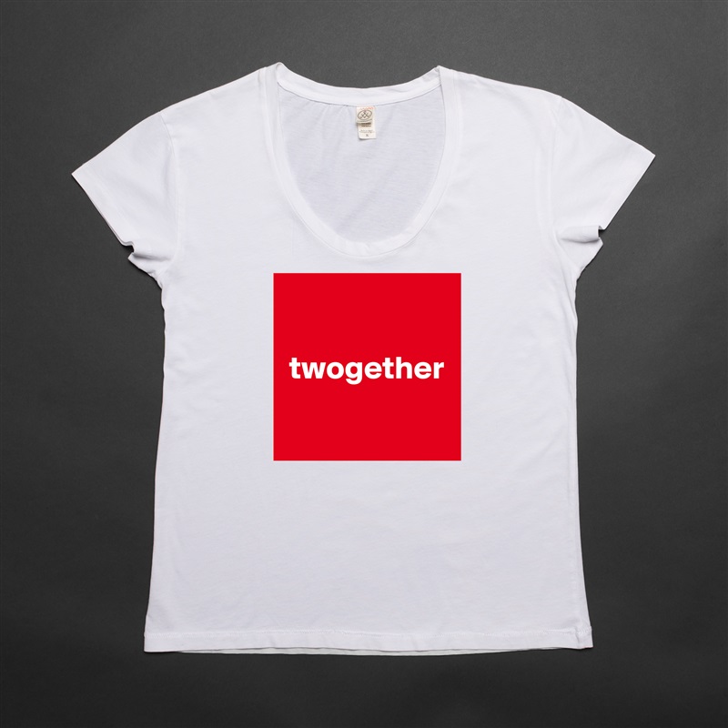 

 twogether
 White Womens Women Shirt T-Shirt Quote Custom Roadtrip Satin Jersey 