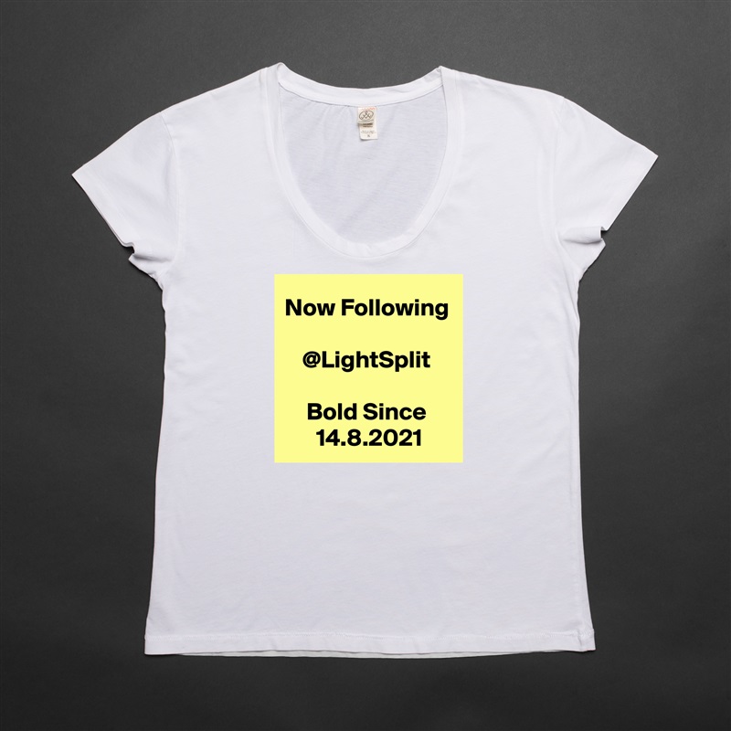 Now Following

@LightSplit

Bold Since
 14.8.2021 White Womens Women Shirt T-Shirt Quote Custom Roadtrip Satin Jersey 