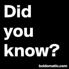DidYouKnow on Boldomatic - Daily posts from the Wikipedia Main Page...