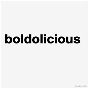 boldolicious on Boldomatic - facebook.com/boldolicious reposte ich deinen Bold, landest du auf der FB-Seite