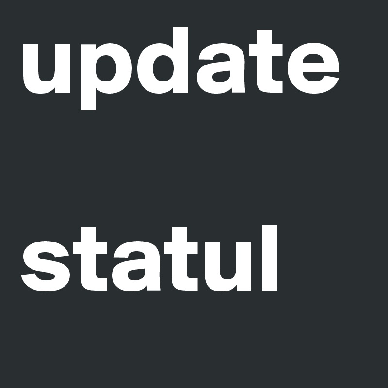 update

statul