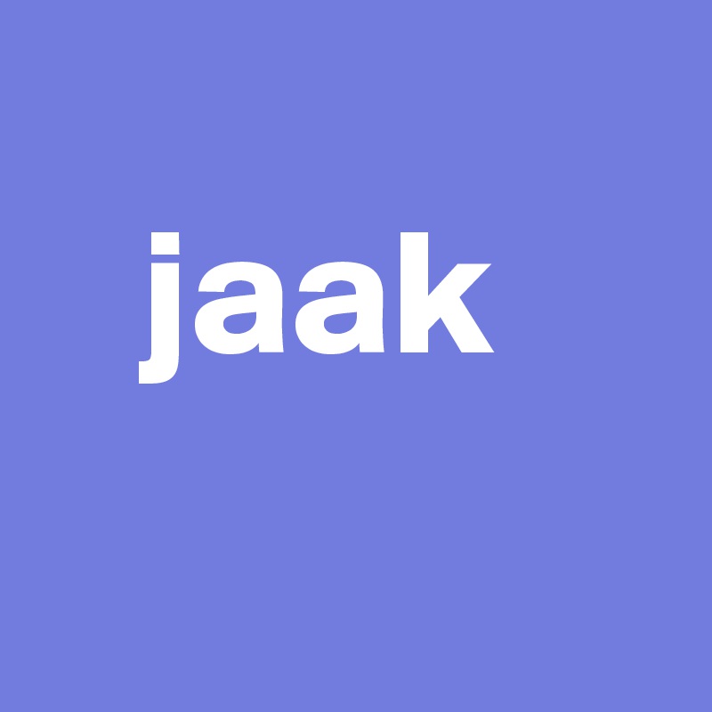 
   jaak