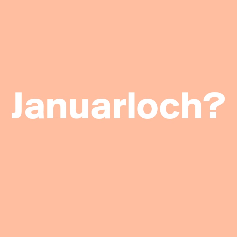 

Januarloch?

