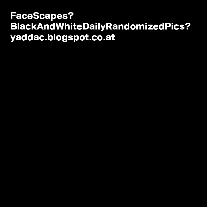 FaceScapes? BlackAndWhiteDailyRandomizedPics?
yaddac.blogspot.co.at