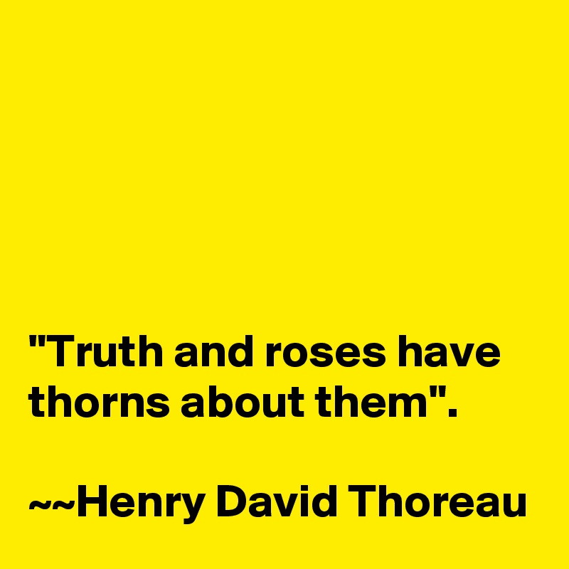 





"Truth and roses have thorns about them".

~~Henry David Thoreau