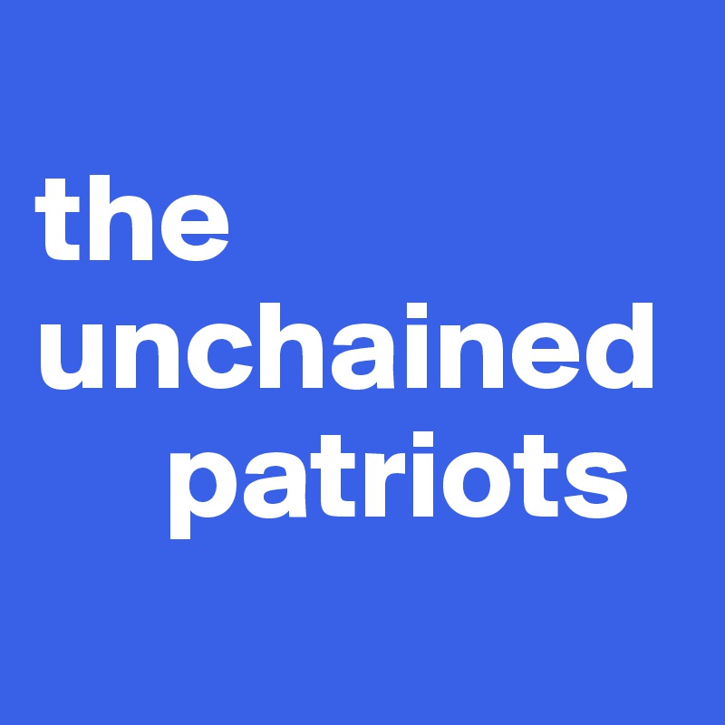 
the unchained    
     patriots
