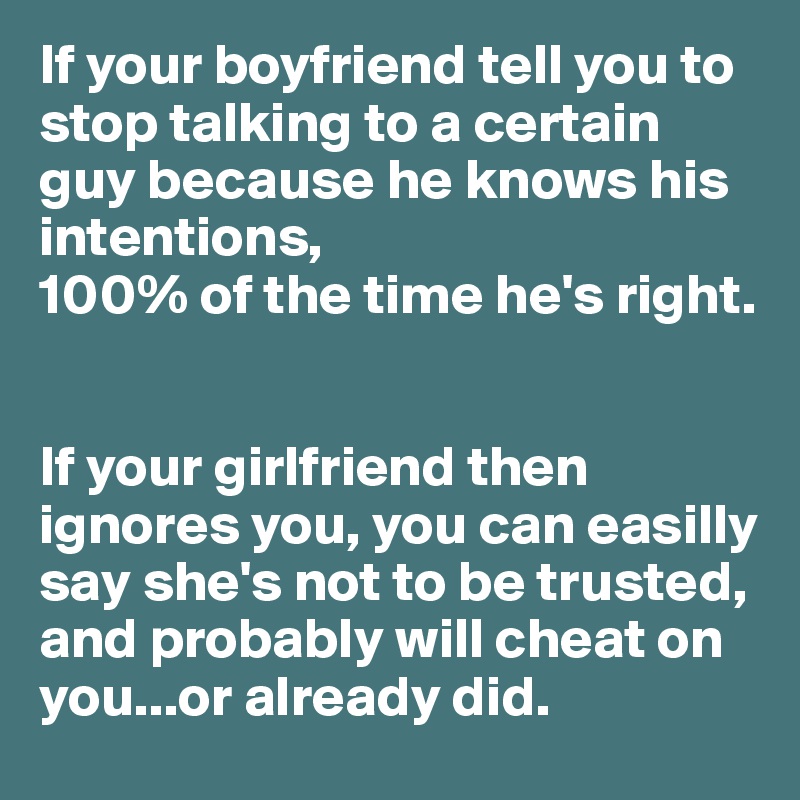 if your boyfriend