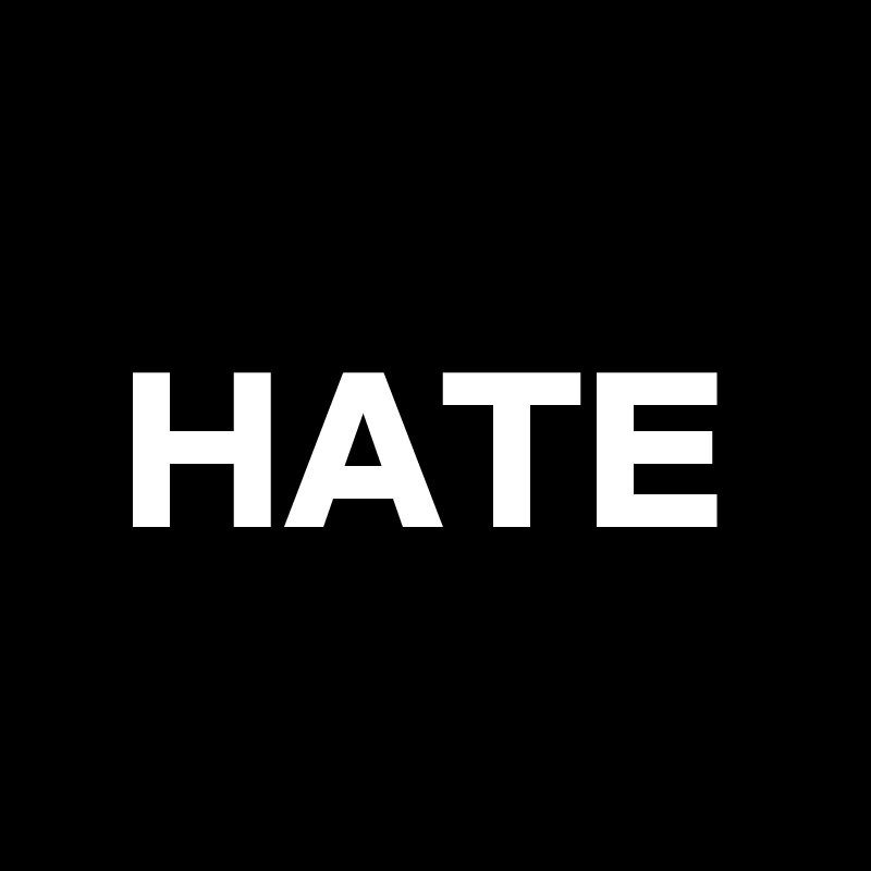 HATE - Post by DarkBlack on Boldomatic