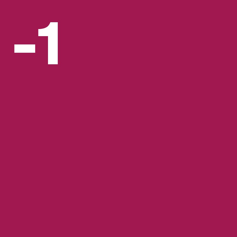-1