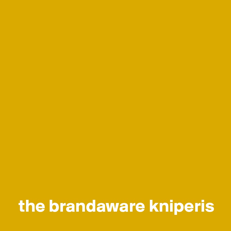 









  the brandaware kniperis