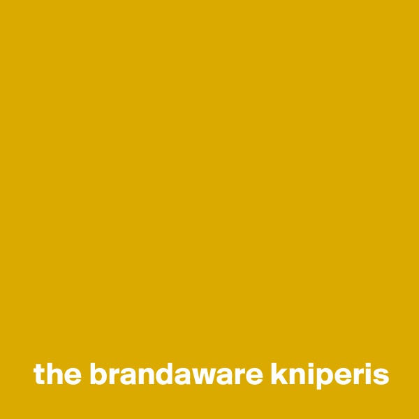 









  the brandaware kniperis